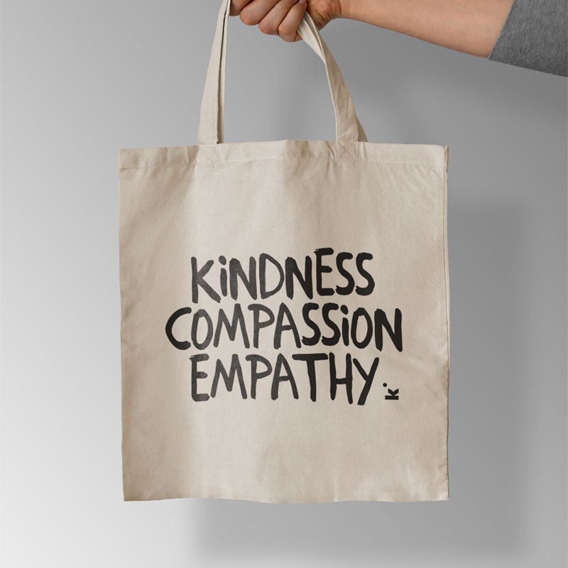 Kindness | Tote Bag - We are kind - by Cromatiko