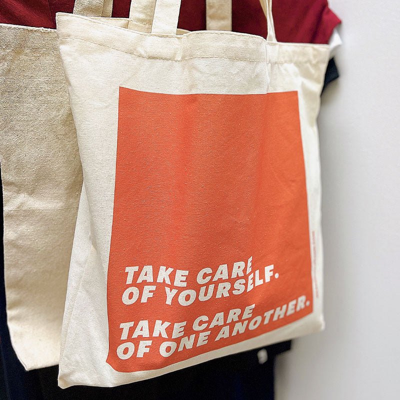 Take Care | Tote Bag - We are kind - by Cromatiko