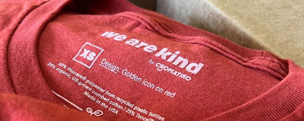 What’s in Your Tee? The Sustainable Fabrics Behind 'We Are Kind'