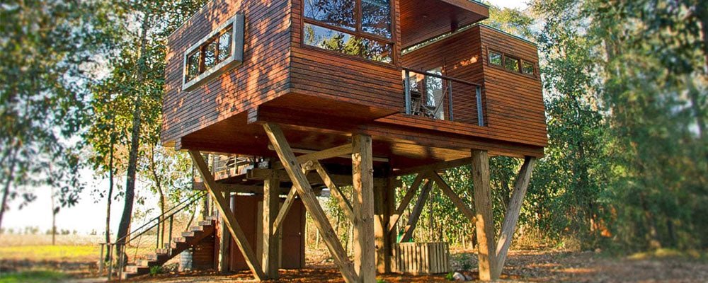 Elevated Escapes: The Enchanting World of Tree Houses - We are kind - by Cromatiko