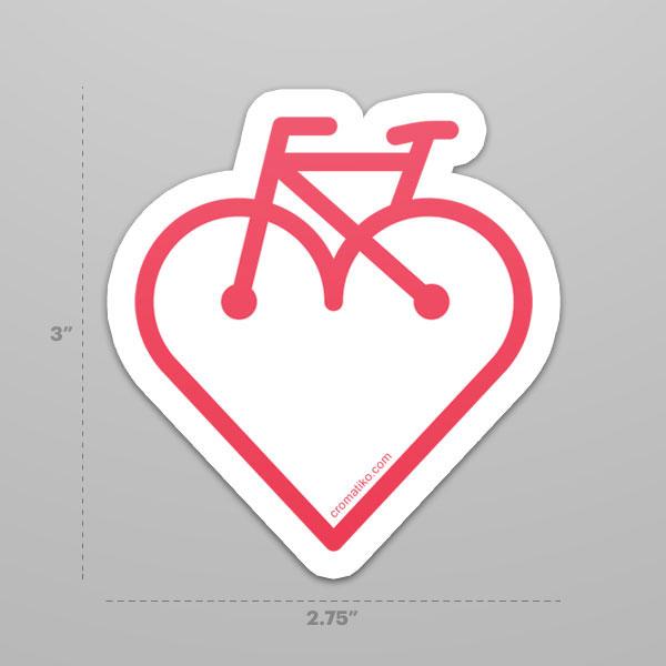 Bike Love | Sticker - Cromatiko