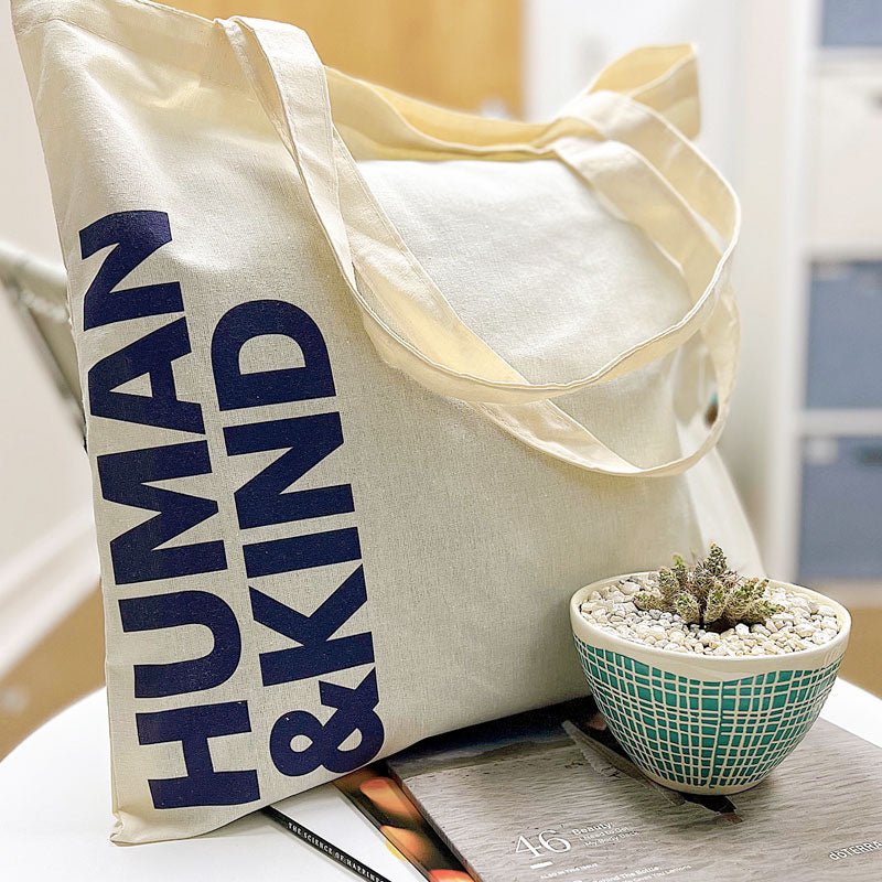 H&K | Tote Bag - We are kind - by Cromatiko
